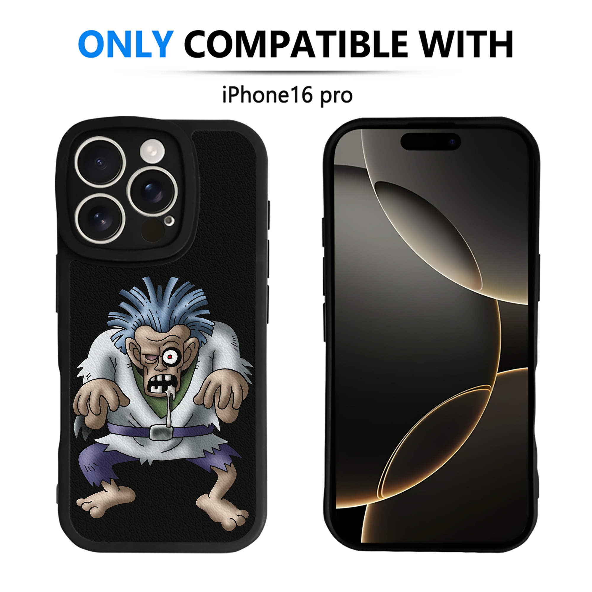（画像用） ドラゴンクエスト Doragon Kuesuto Dragon Quest 【iPhone 16シリーズ対応】シリコンスマホケース（レザー調） 材質：シリコン